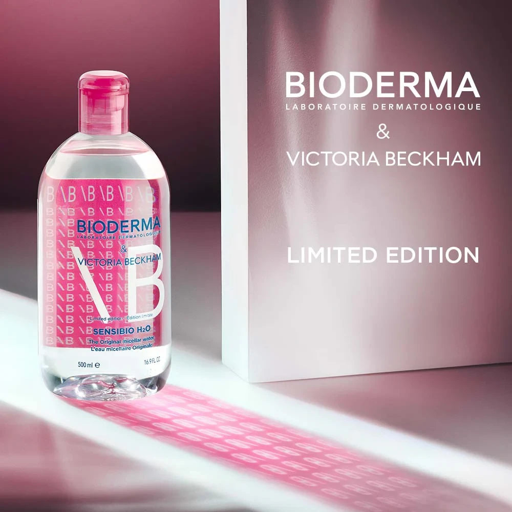 Bioderma Sensibio H2O 30th Anniversary Victoria Beckham Limited Edition Make-Up Remover 500ml