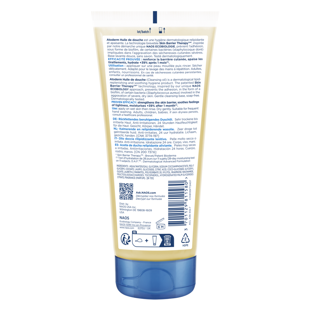 Atoderm Shower Oil