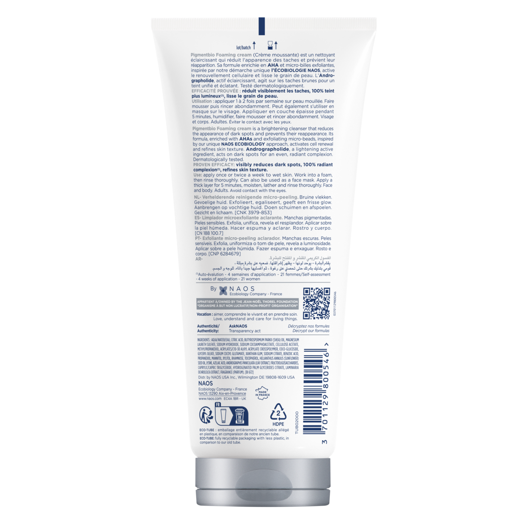 Pigmentbio Foaming Cream