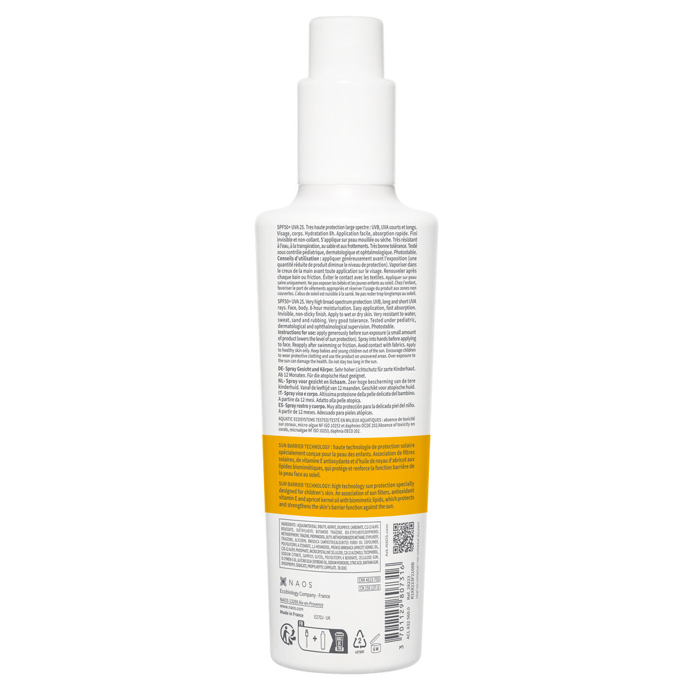 Photoderm Pediatrics Spray SPF50+ Sunscreen Baby and Children Skin 200ml